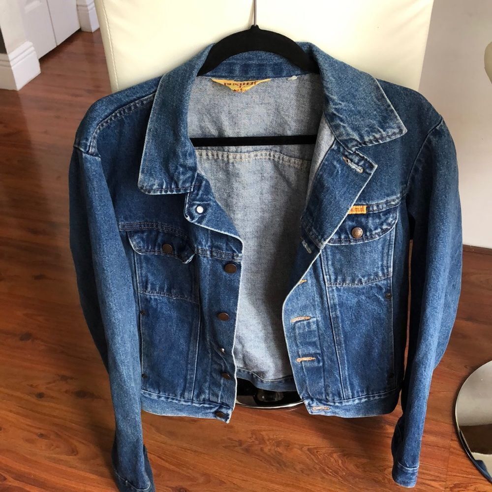 Vintage rustler 90s jean jacket